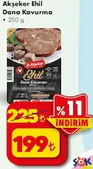 AKŞEKER EHİL DANA KAVURMA 250 G AKŞEKER EHİL DANA KAVURMA 250 G